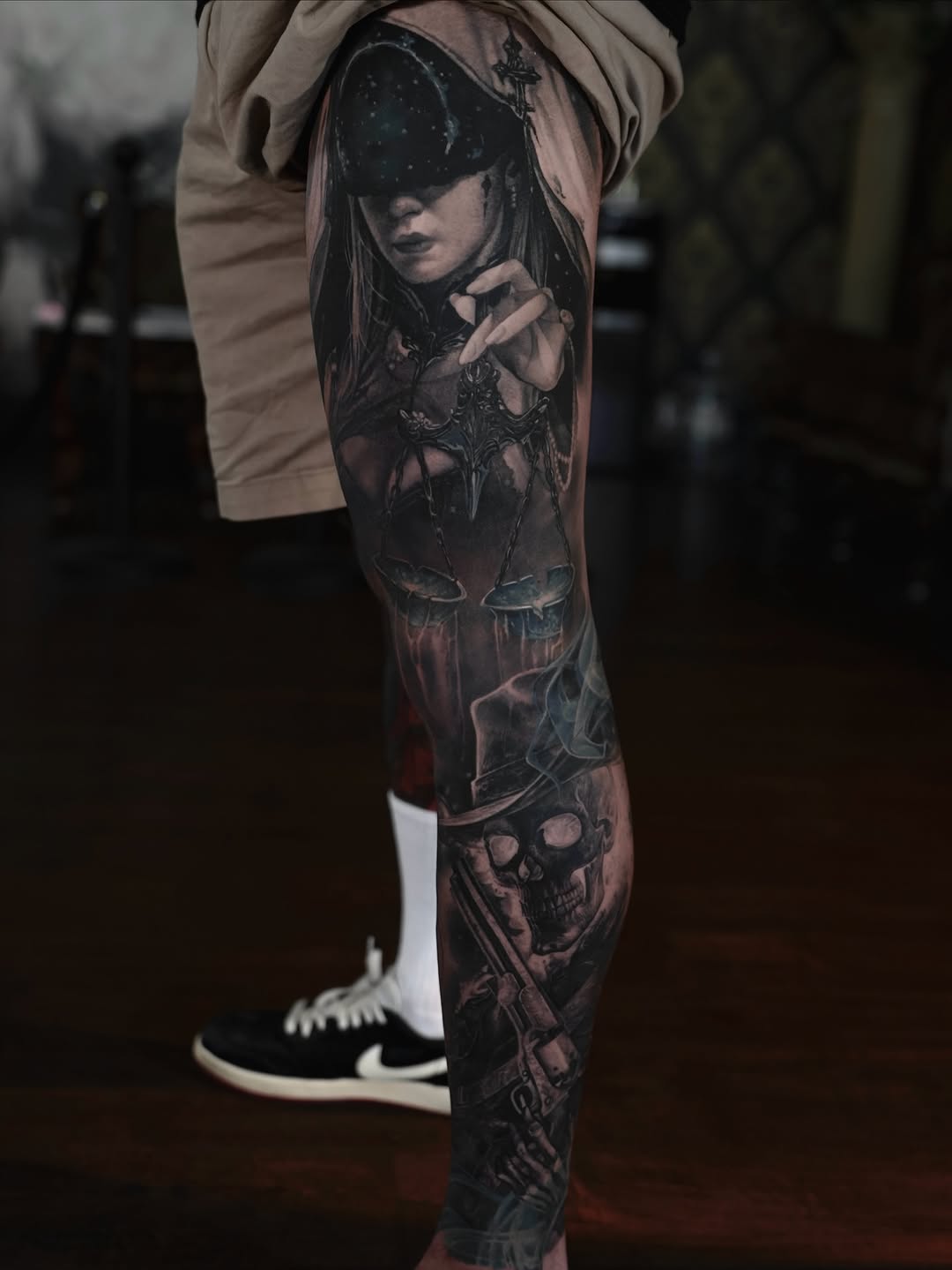 Tattoo by @dparamonov — realism, dark_realism