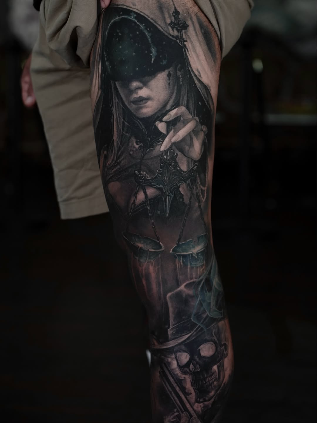 Tattoo by @dparamonov — realism, dark_realism