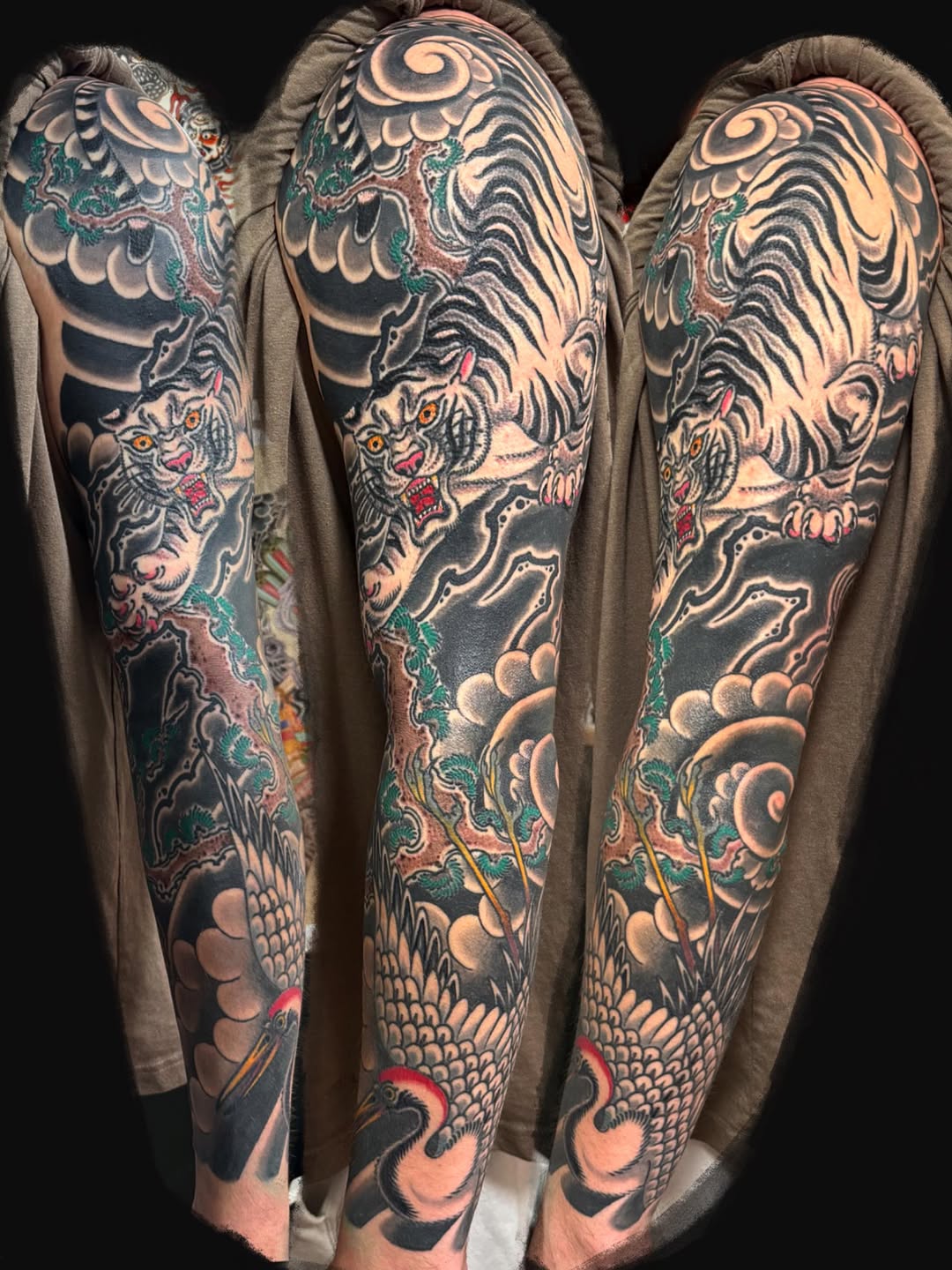 Tattoo work at Middle Tennessee Tattoo Expo 2026