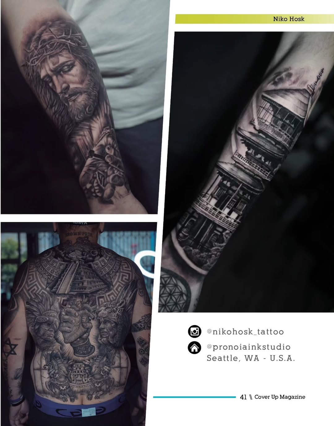 Tattoo by @nikohosk_tattoo — realism, black_and_grey