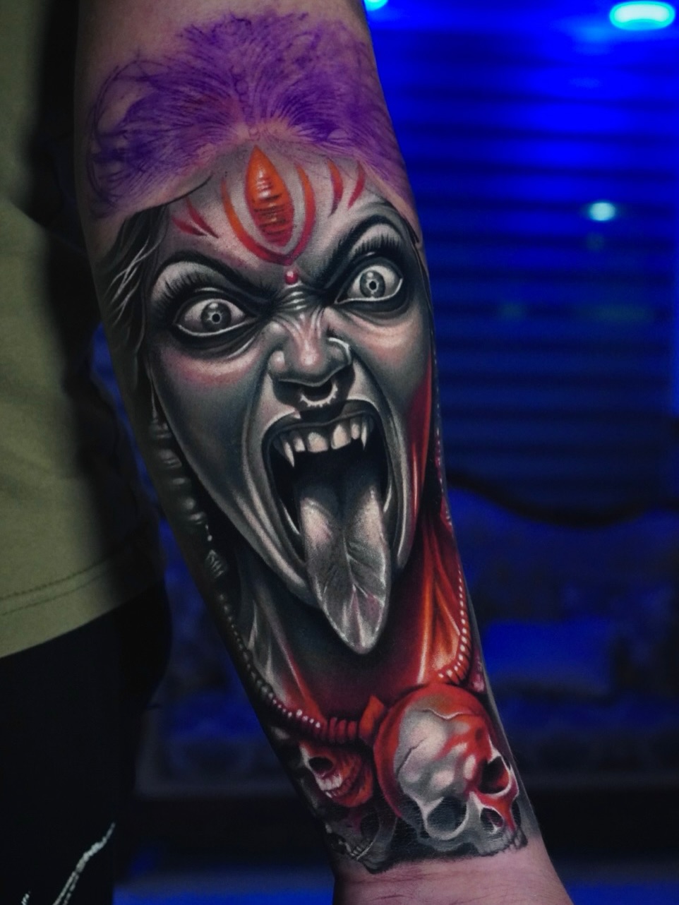Tattoo by @sad.dalitattoo — realism, dark_realism