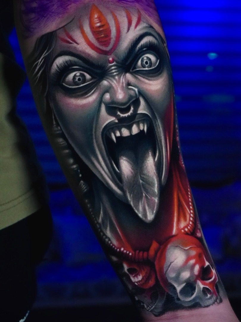 Tattoo by @sad.dalitattoo — realism, dark_realism