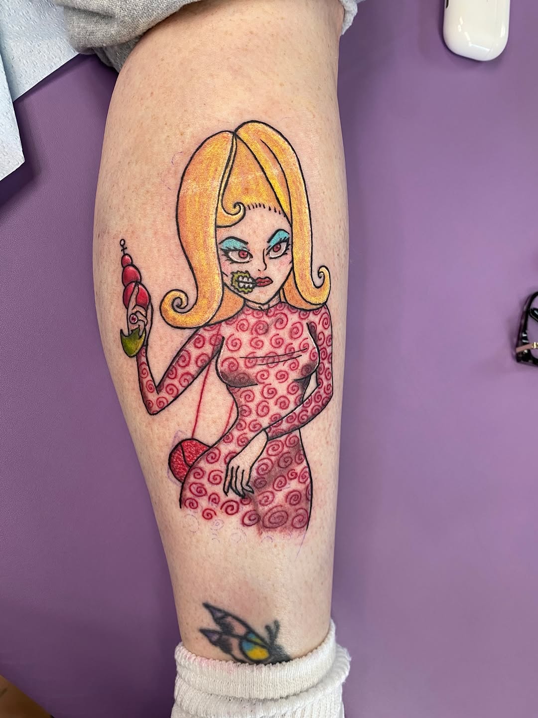 Tattoo by @unluckymoon โ new_school
