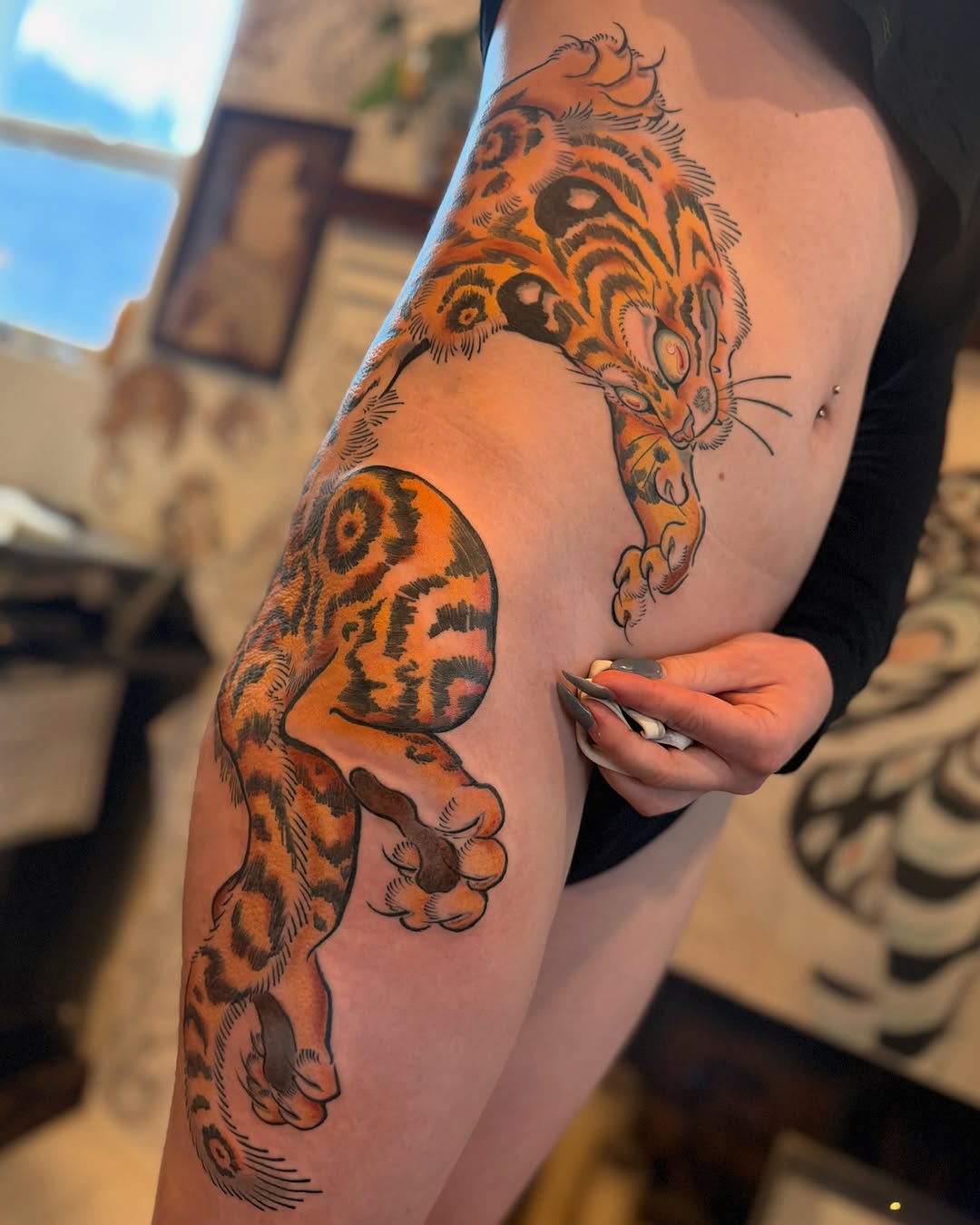 Tattoo by @morgan_tattoos — japanese_irezumi, realism