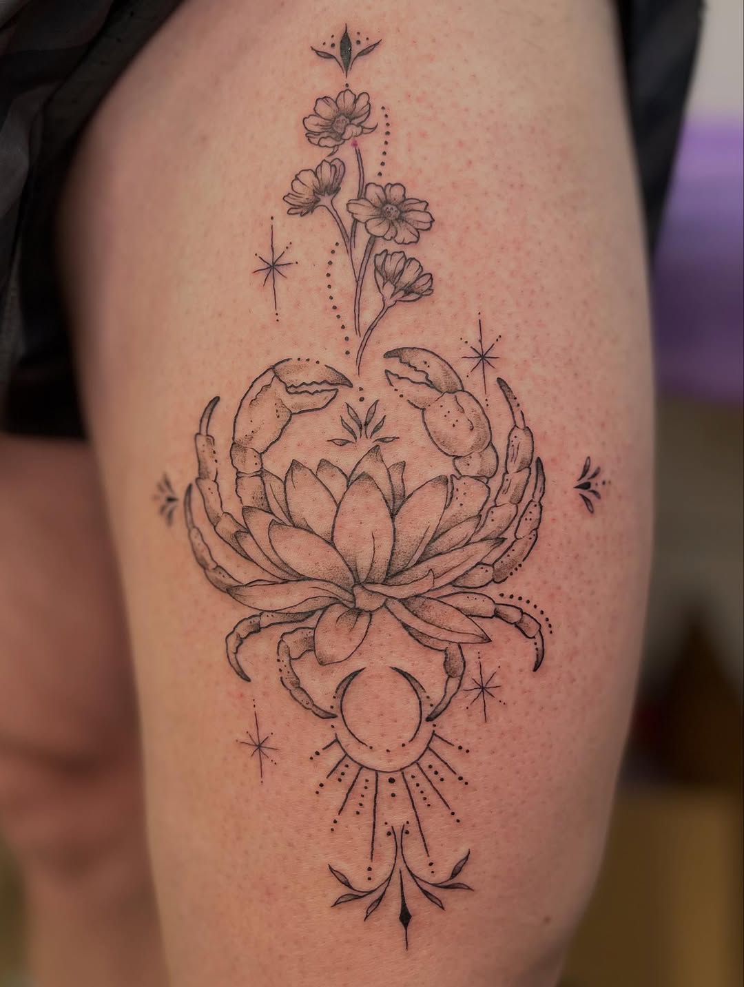 Tattoo by @lunatattoosya — fine_line