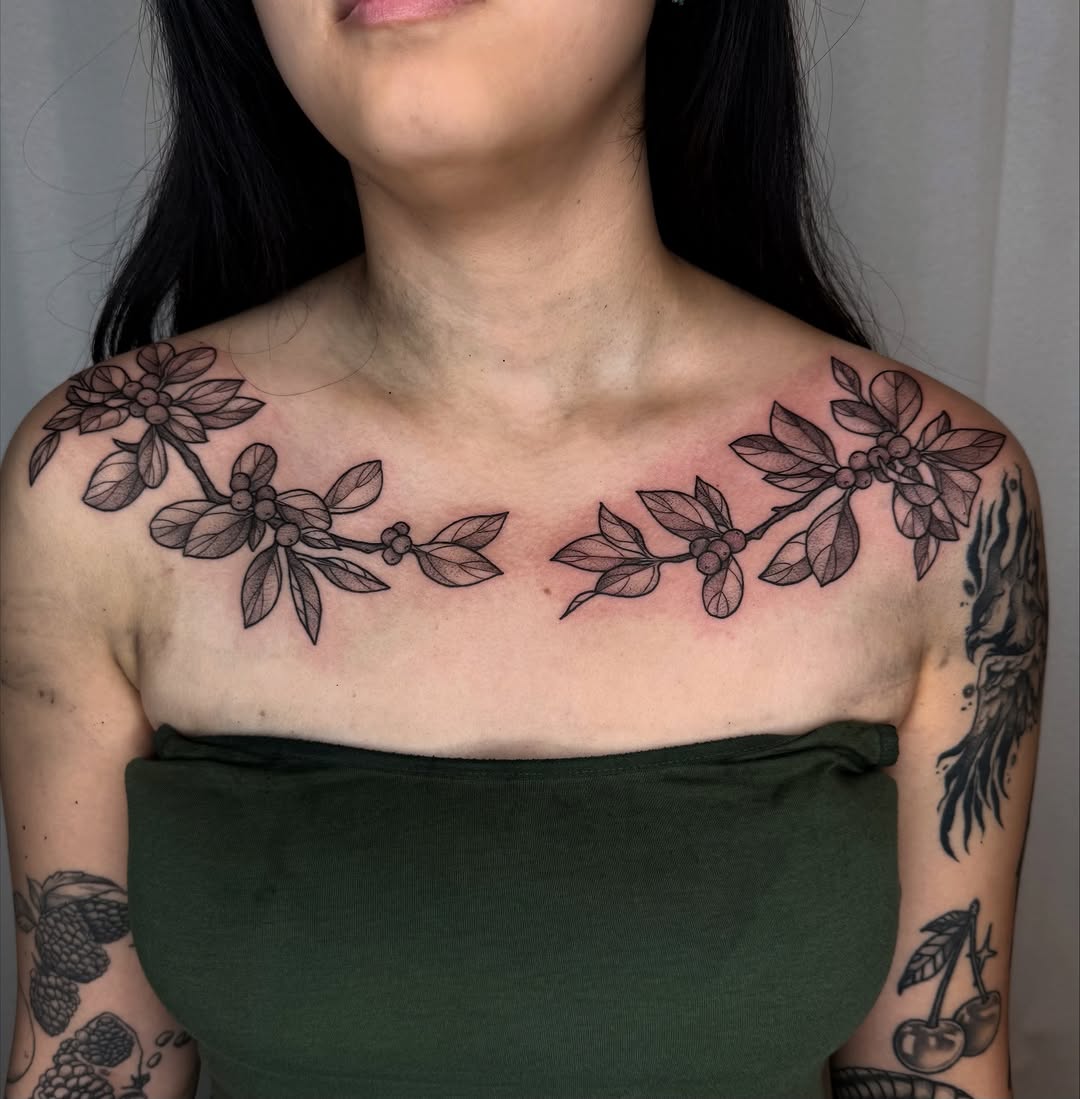 Tattoo by @flynncoooper — black_and_grey, fine_line