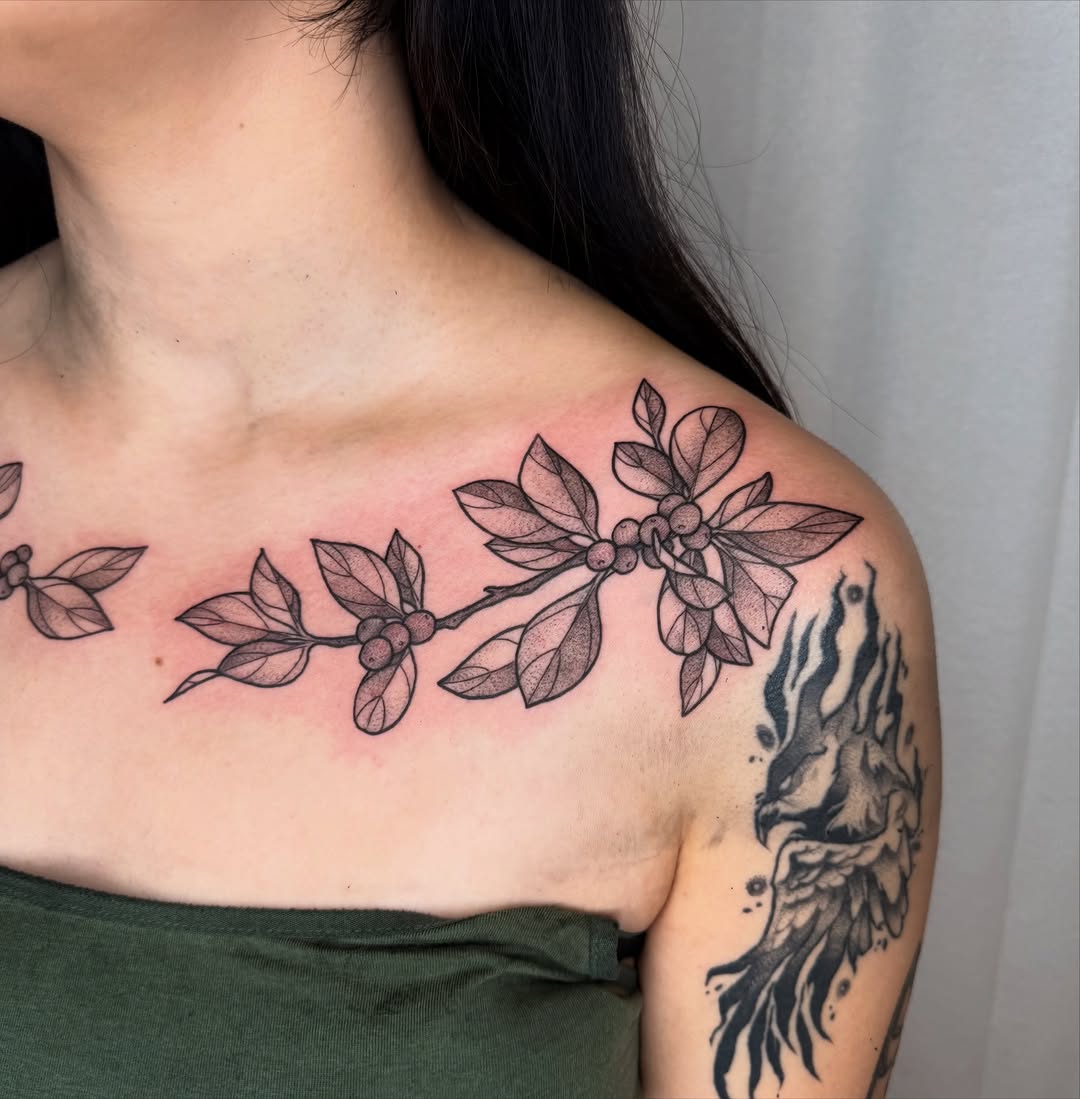 Tattoo by @flynncoooper — fine_line, black_and_grey