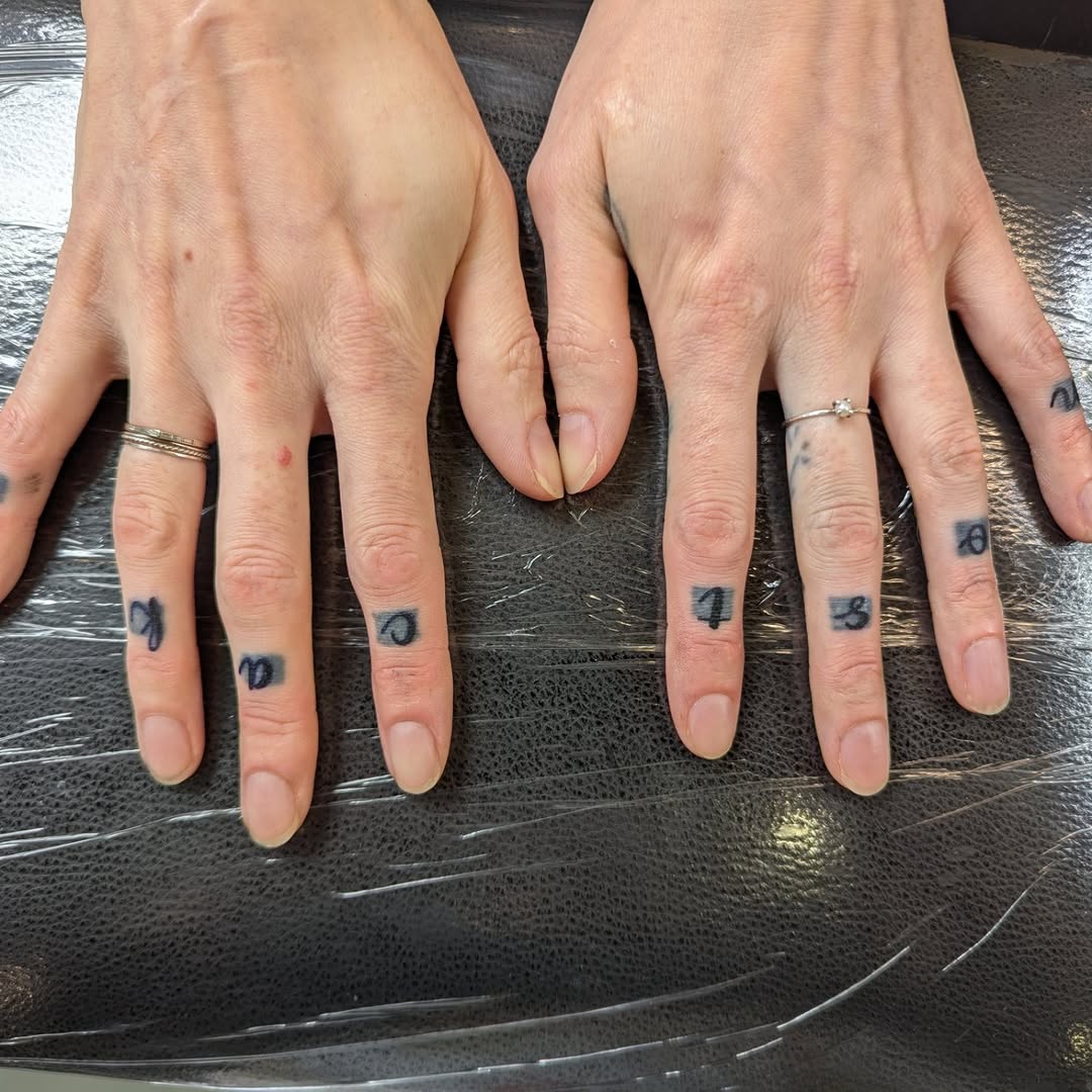 Tattoo by @bellab.tattoo — lettering_script, minimalist