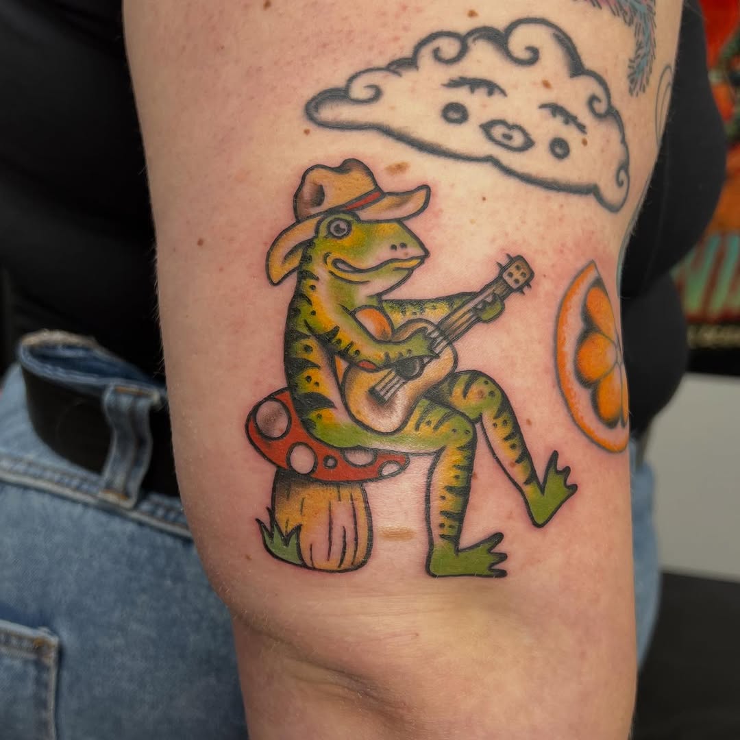 Tattoo by @dirtbagdani.tattoo — american_traditional