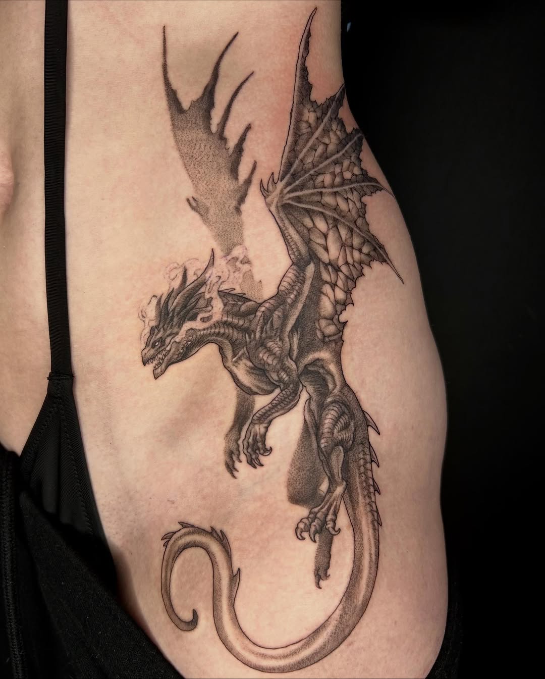 Tattoo by @frostyflakes.ink — realism, black_and_grey