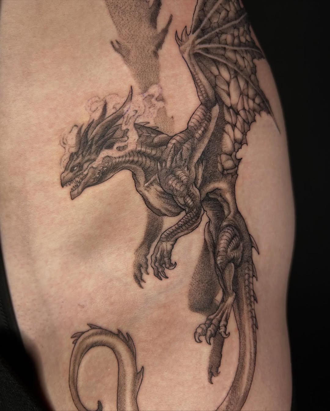 Tattoo by @frostyflakes.ink — realism, black_and_grey