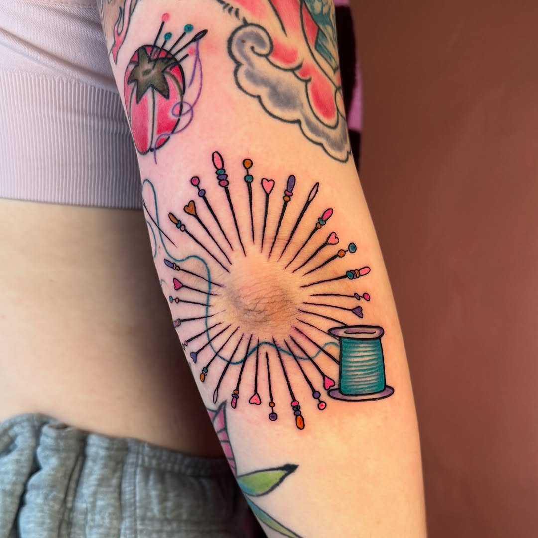 Tattoo by @badassbutterfly — illustrative, american_traditional