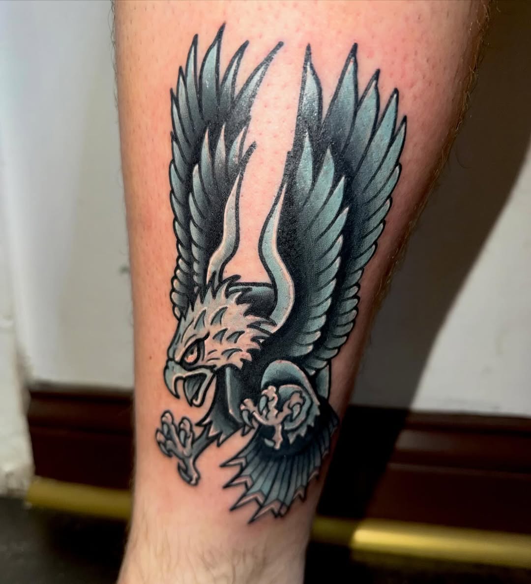 Tattoo by @barbedwireinktattoos โ american_traditional