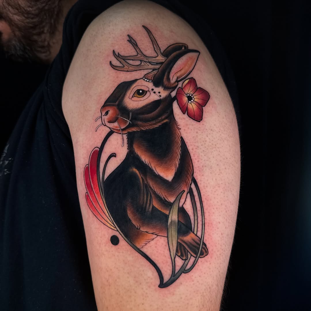 Tattoo by @xandratattoos — illustrative, neo_traditional