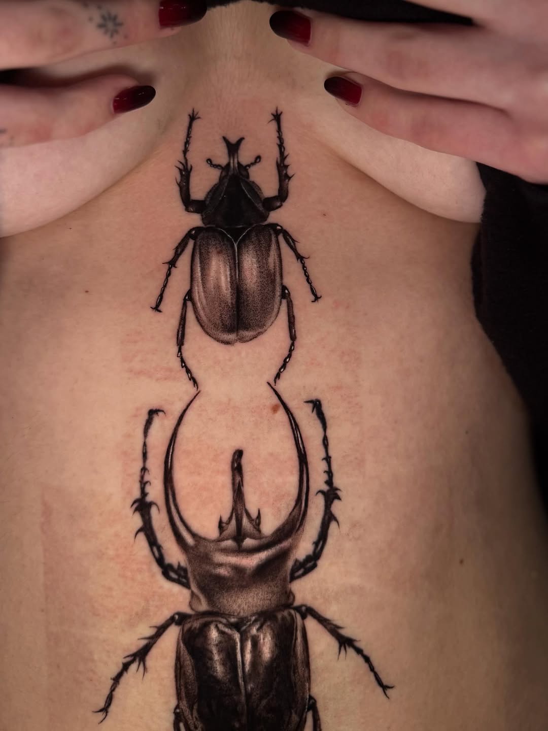 Tattoo by @isabelsmithtattoos — realism, black_and_grey