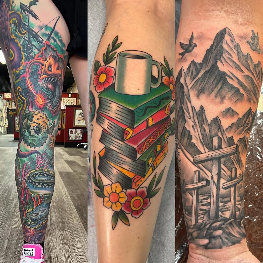 Tattoo by @dustin_hysell_tattooer โ new_school