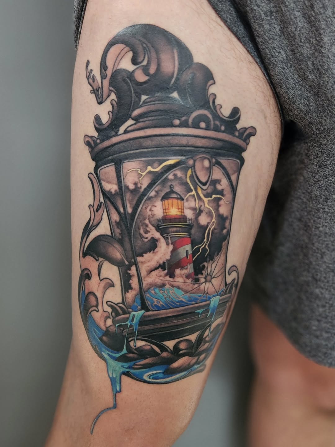 Tattoo by @dhankeytattooer — new_school, realism