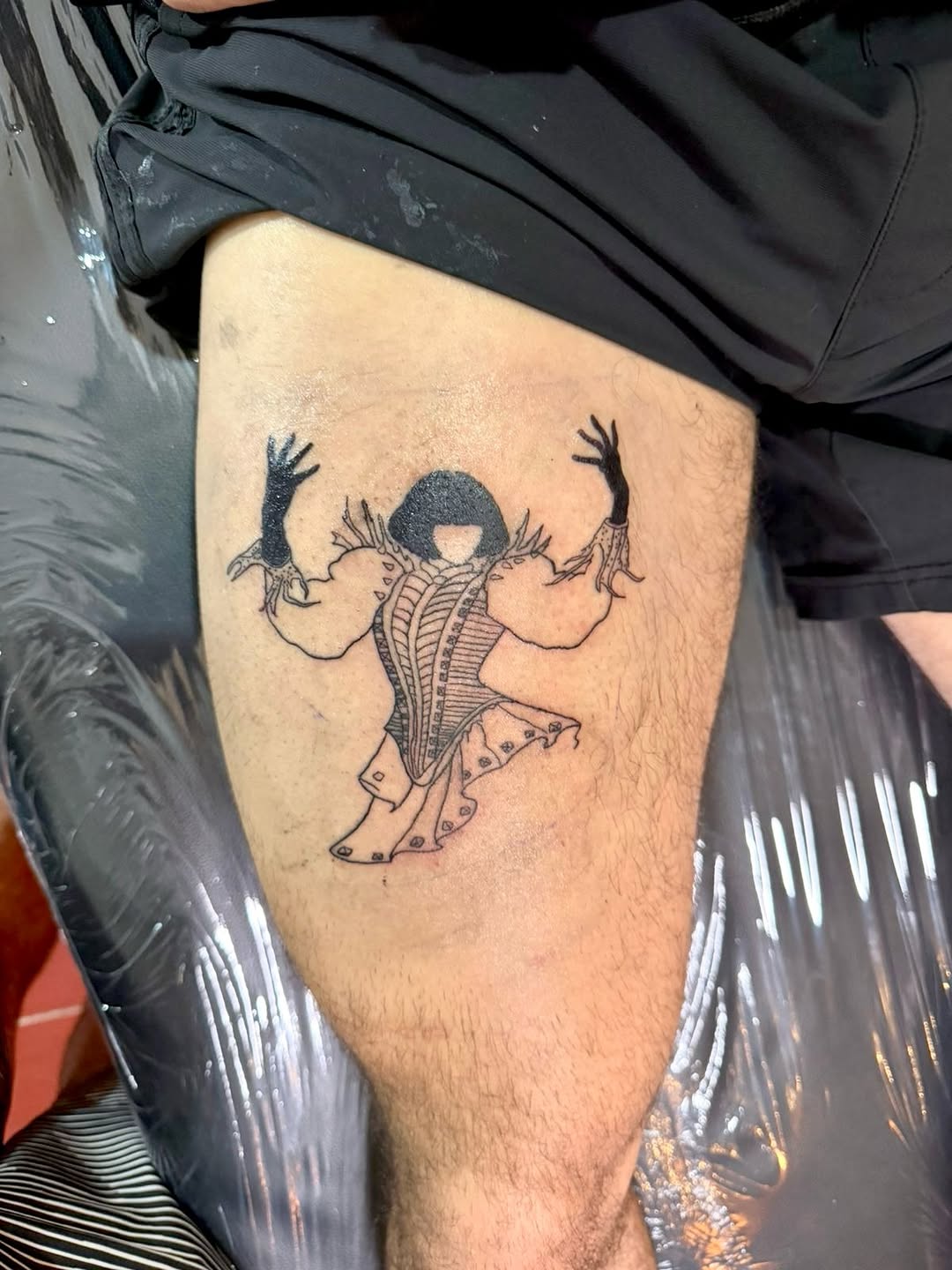Tattoo by @wild_waves_ink — illustrative