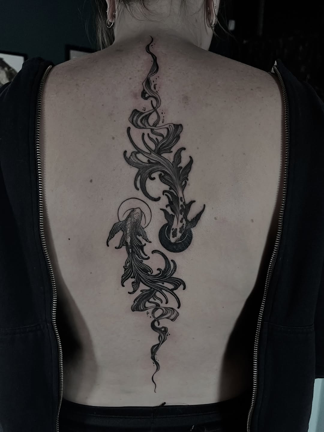 Tattoo by @hailyourself_ — blackwork, illustrative