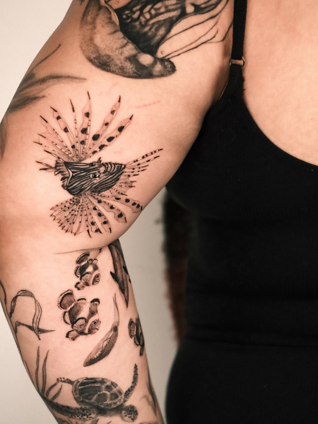 Tattoo by @homesick.tattoo — realism, black_and_grey