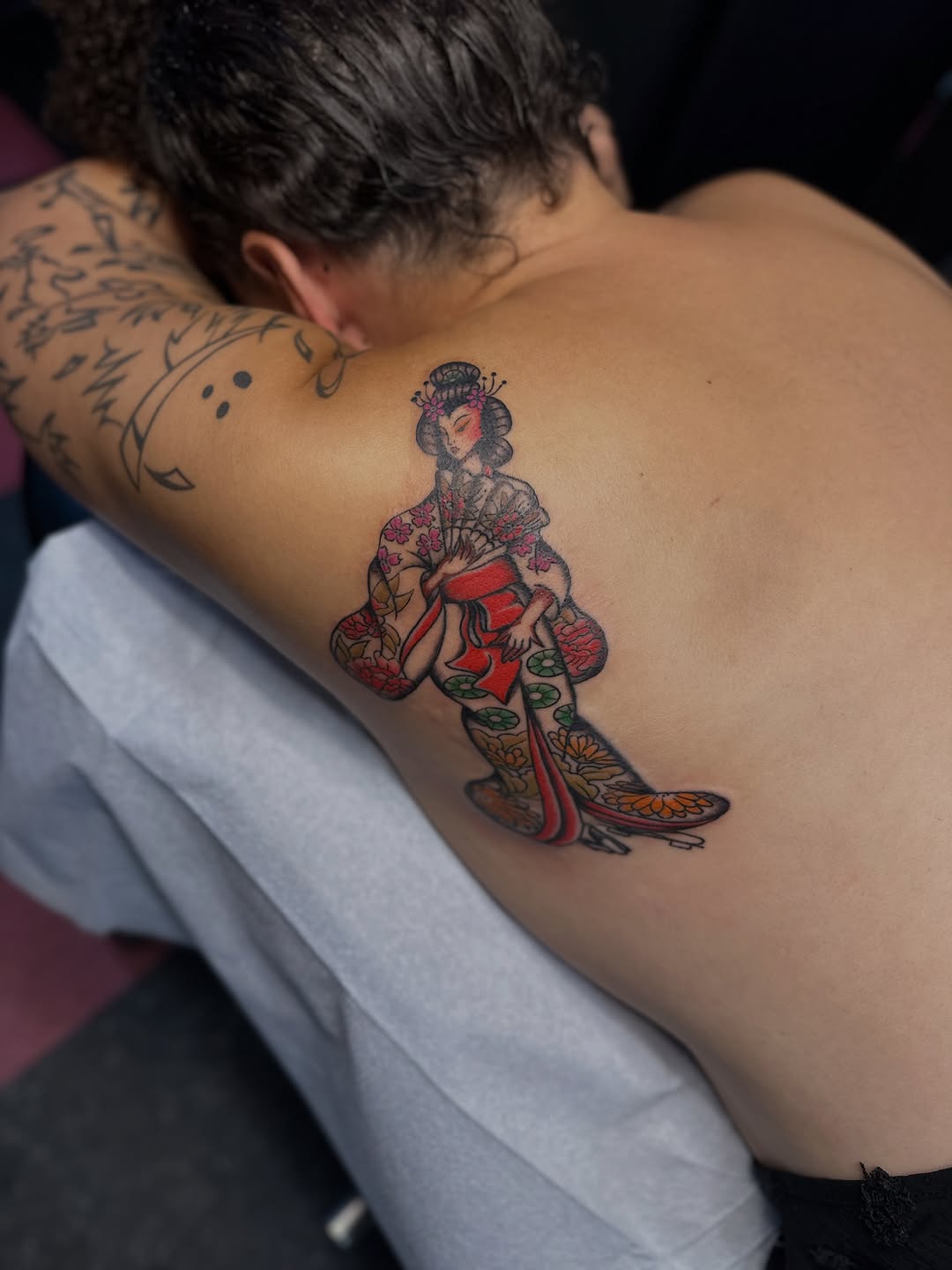 Tattoo by @dairyfree.milf — japanese_irezumi, neo_traditional