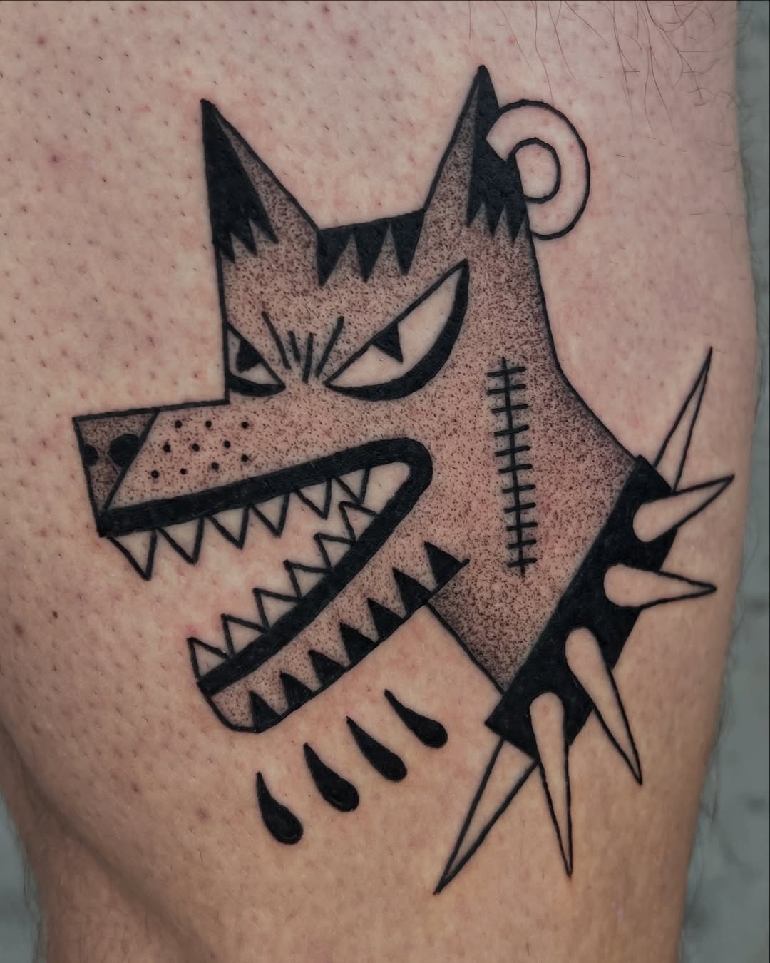 Tattoo by @rakataka.tattoo โ american_traditional, ignorant