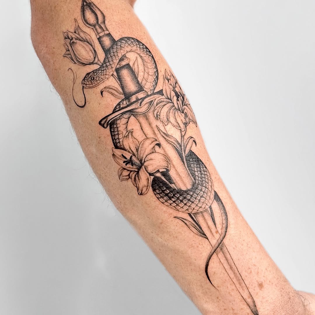 Tattoo by @emory.ink โ black_and_grey, realism