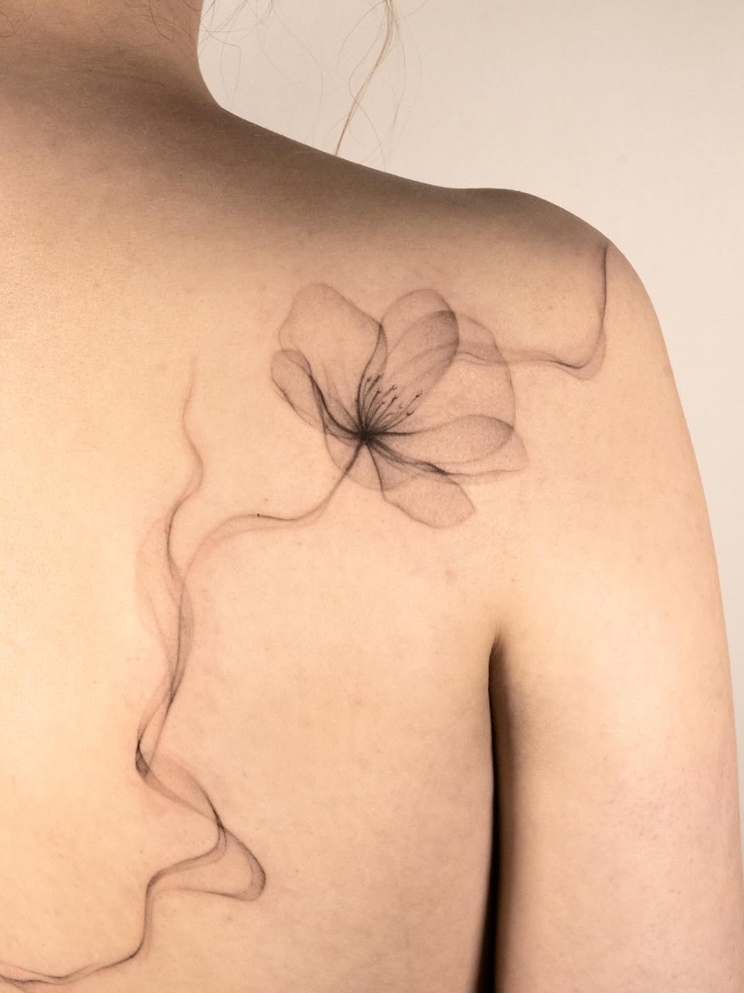 Tattoo by @devamariyaa — fine_line, black_and_grey