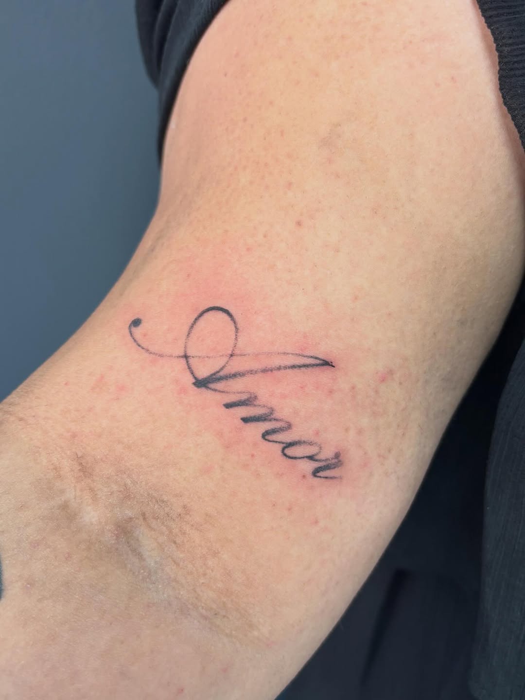 Tattoo by @_bitterbomb — lettering_script, fine_line