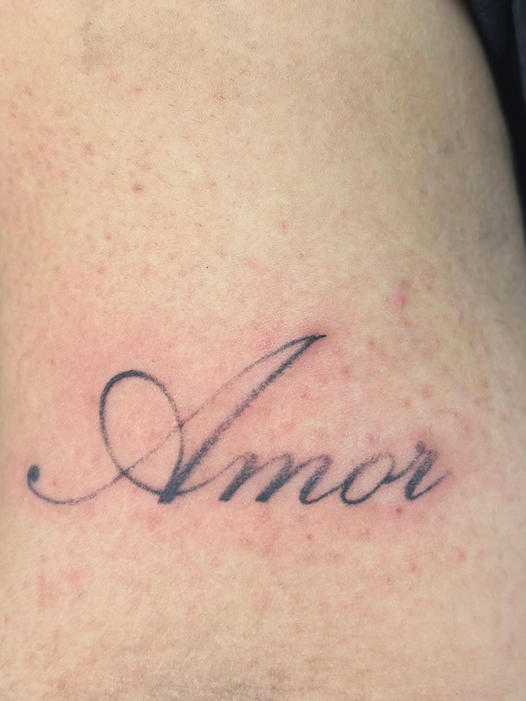 Tattoo by @_bitterbomb — lettering_script, fine_line