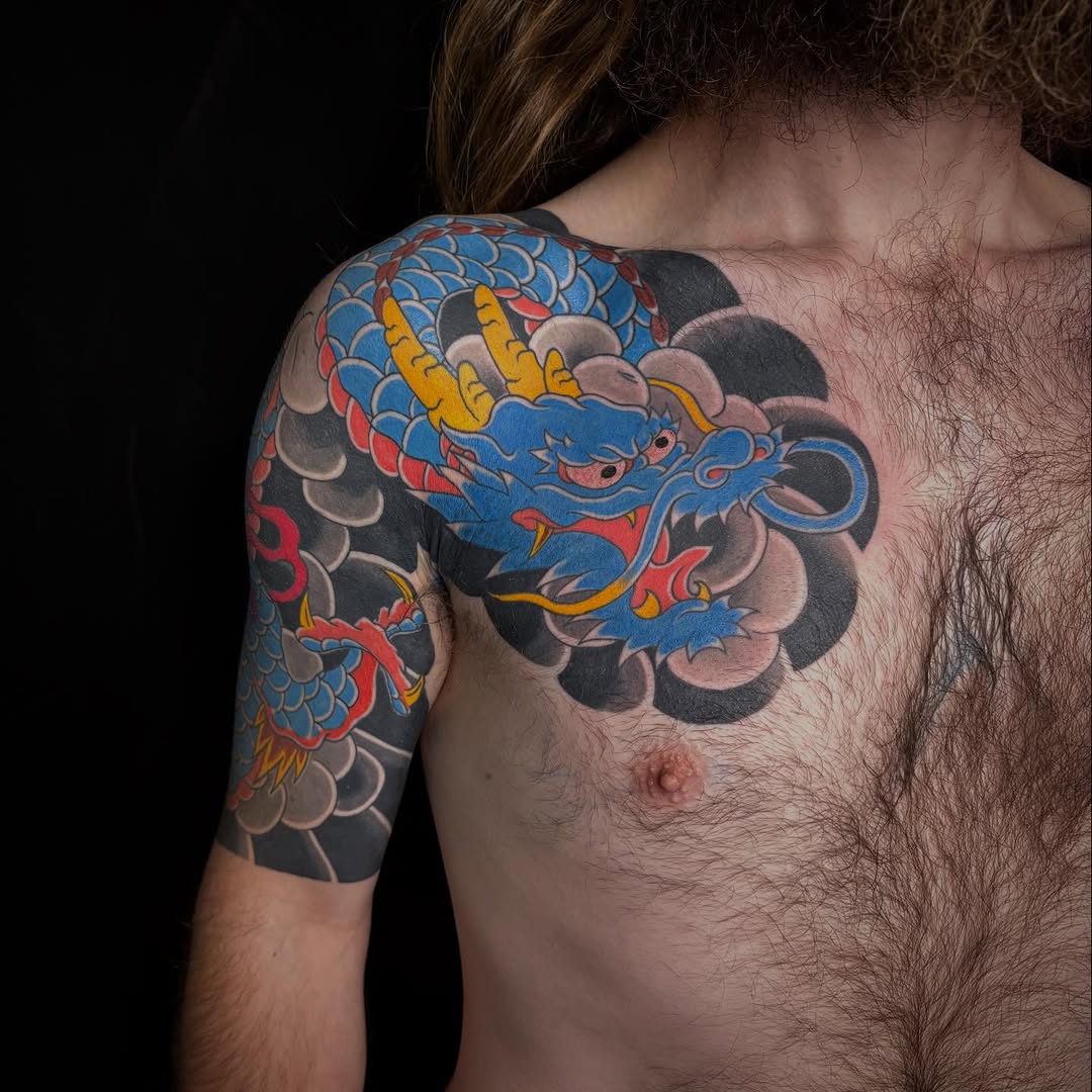 Tattoo by @z.hendrickson — japanese_irezumi, illustrative