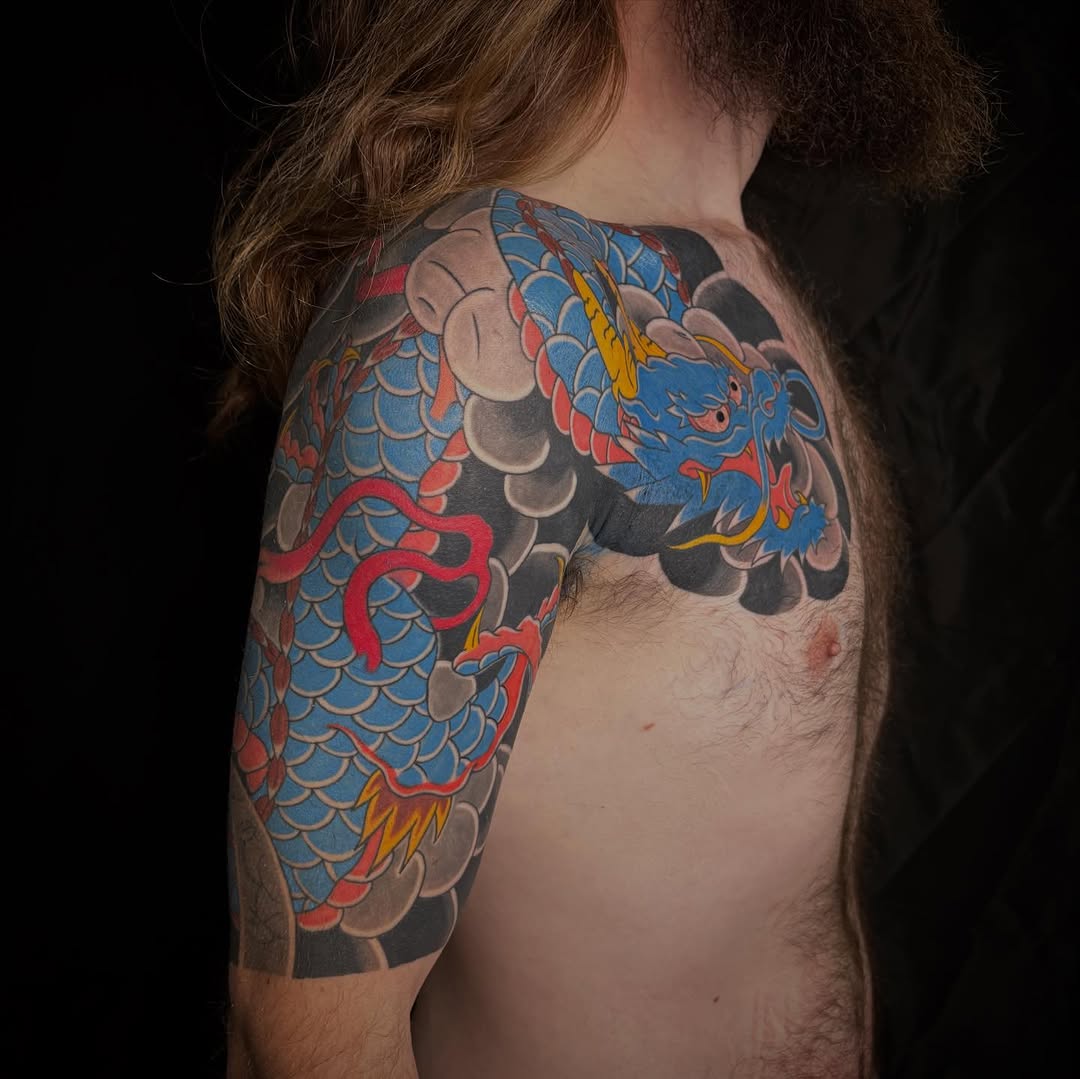 Tattoo by @z.hendrickson — japanese_irezumi, illustrative