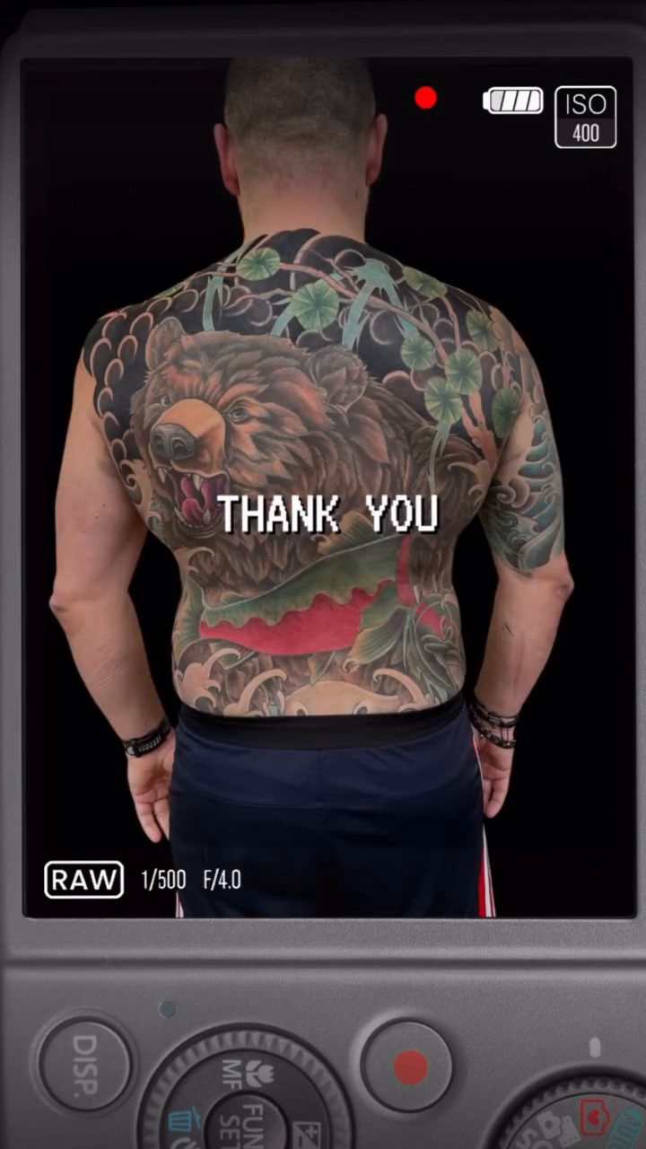 Tattoo by @geddyanderson — japanese_irezumi, black_and_grey