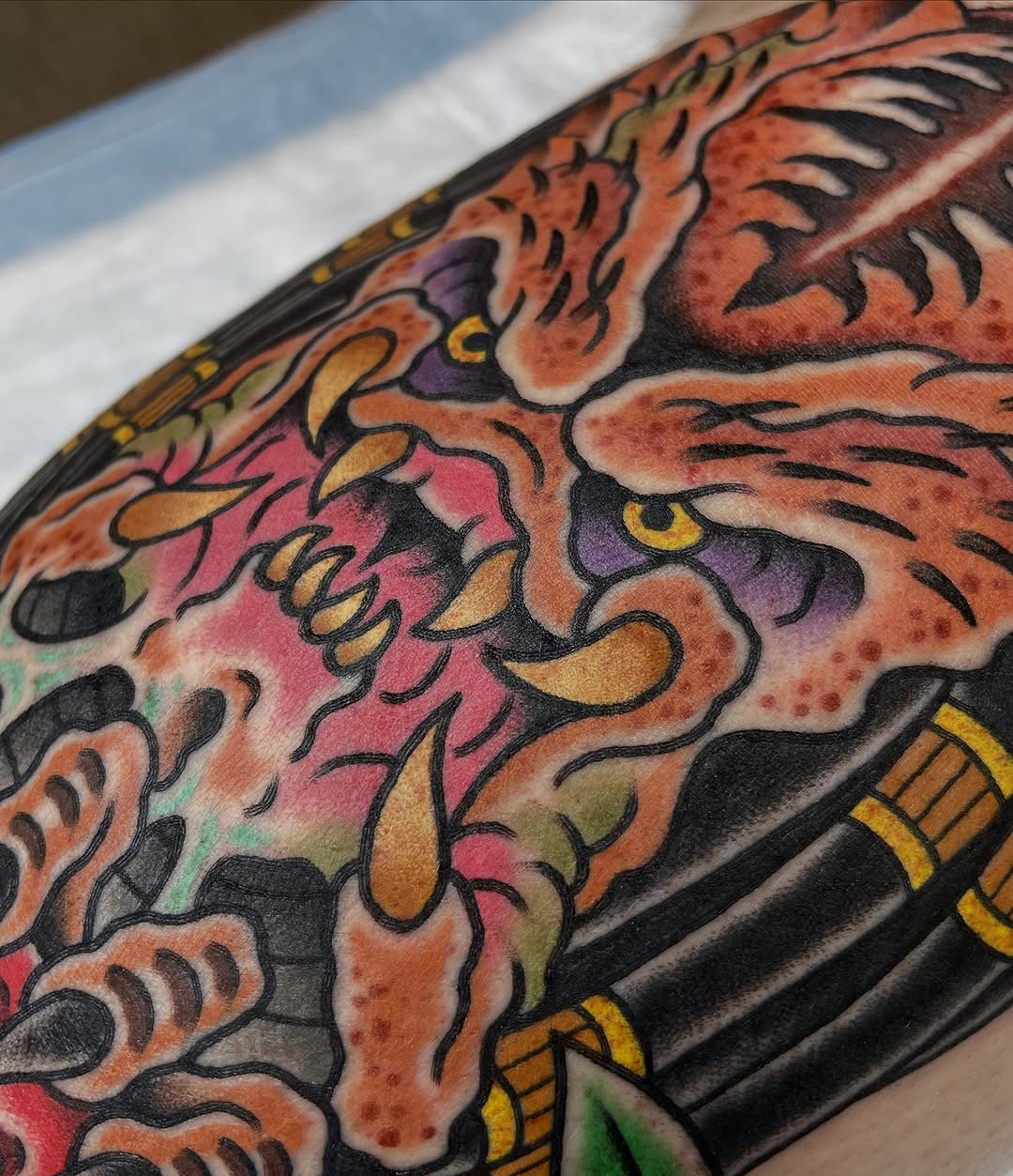 Tattoo by @tomtaylortattoo — japanese_irezumi