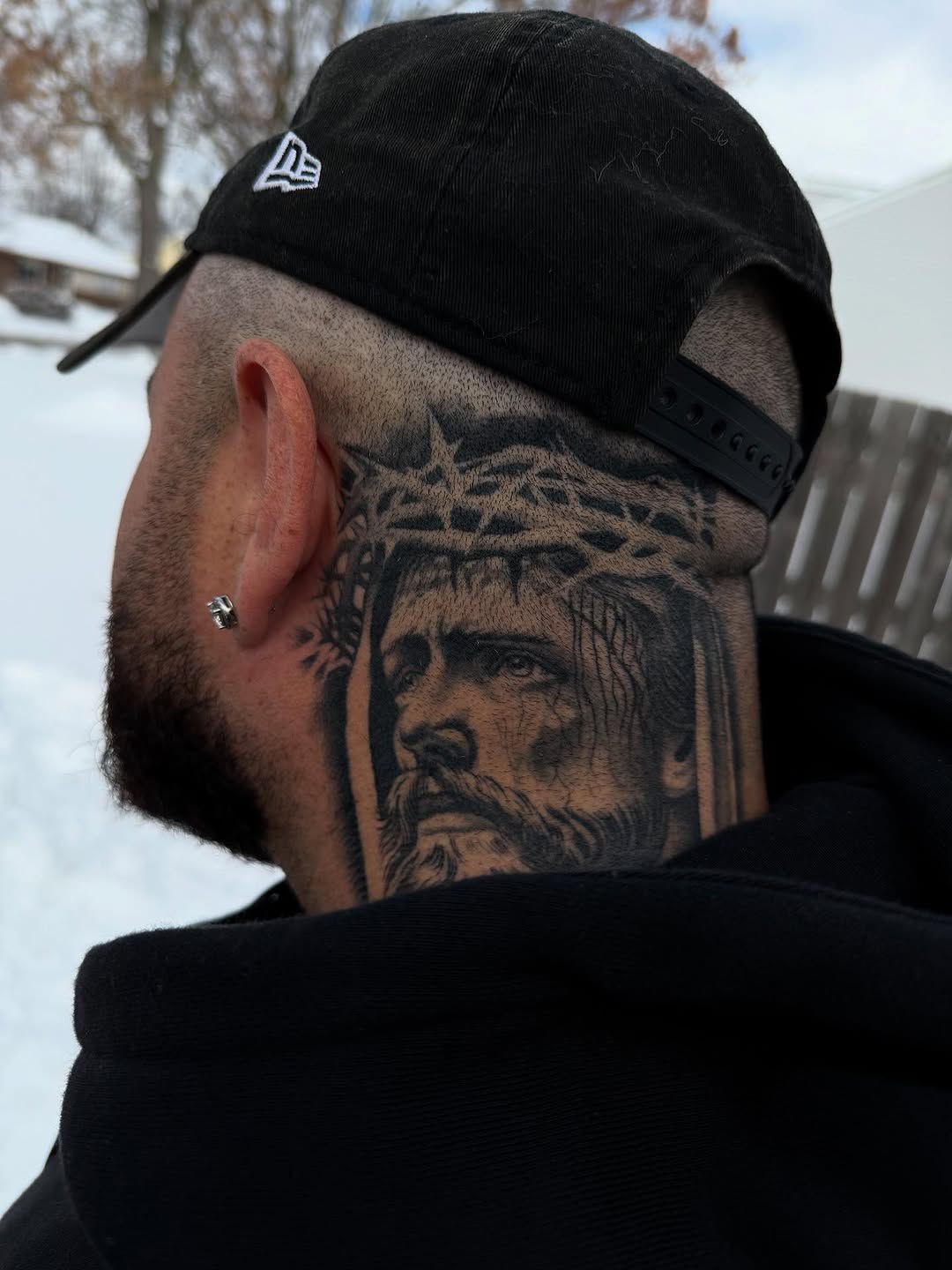 Tattoo by @santana_ink β realism, black_and_grey