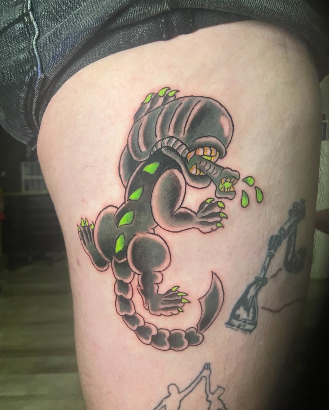 Tattoo by @cam.feraltattoos — new_school, illustrative