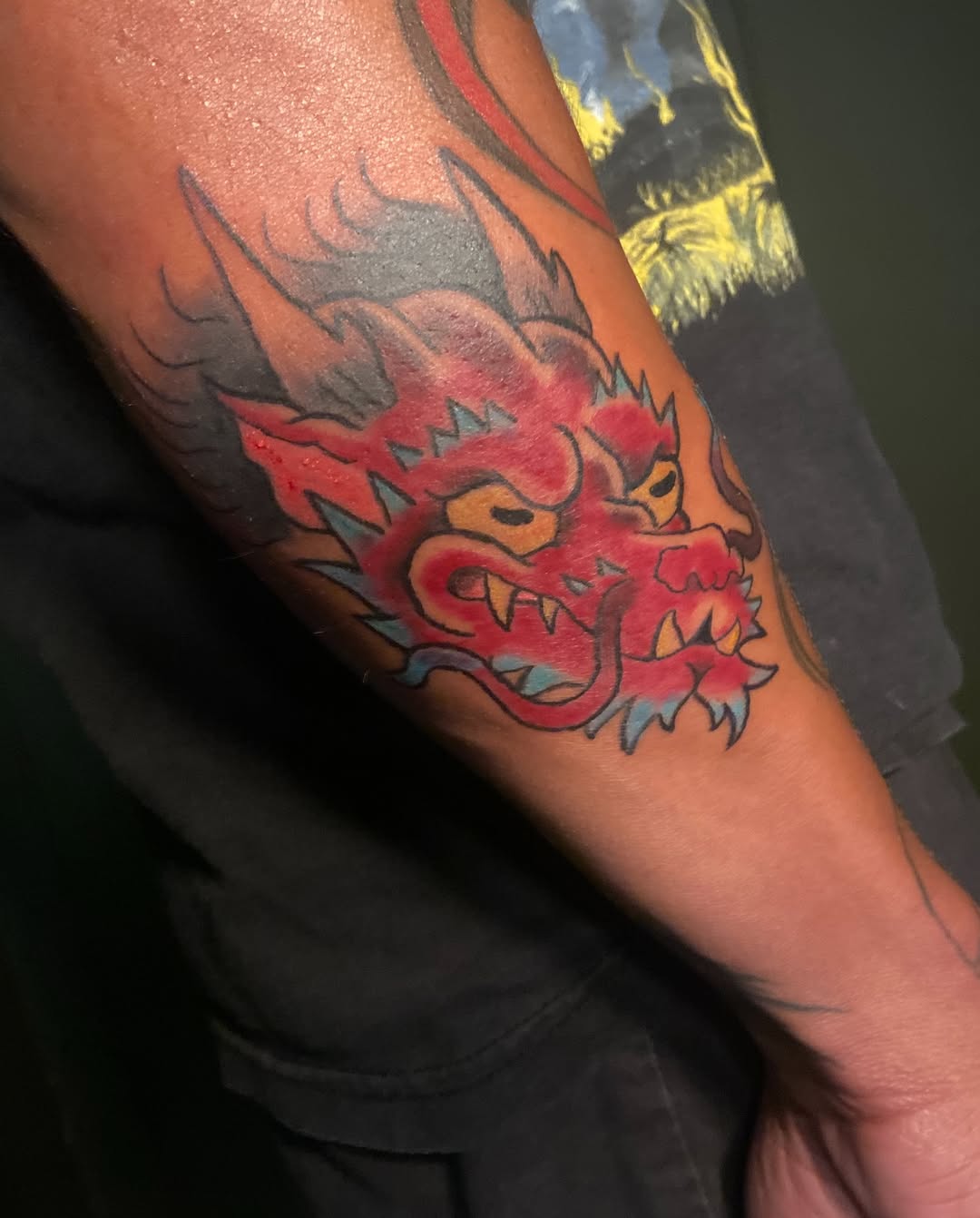 Tattoo by @cam.feraltattoos — american_traditional, illustrative