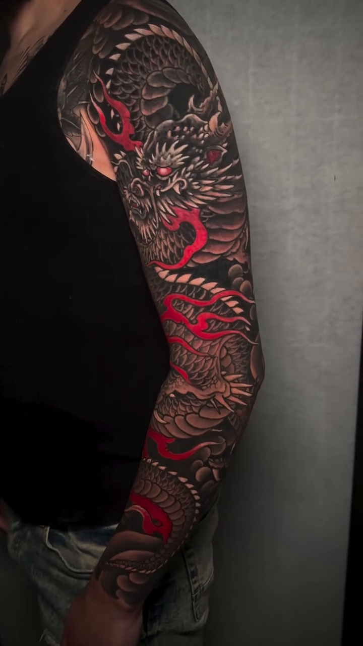 Tattoo by @nickcarusotattoo — japanese_irezumi