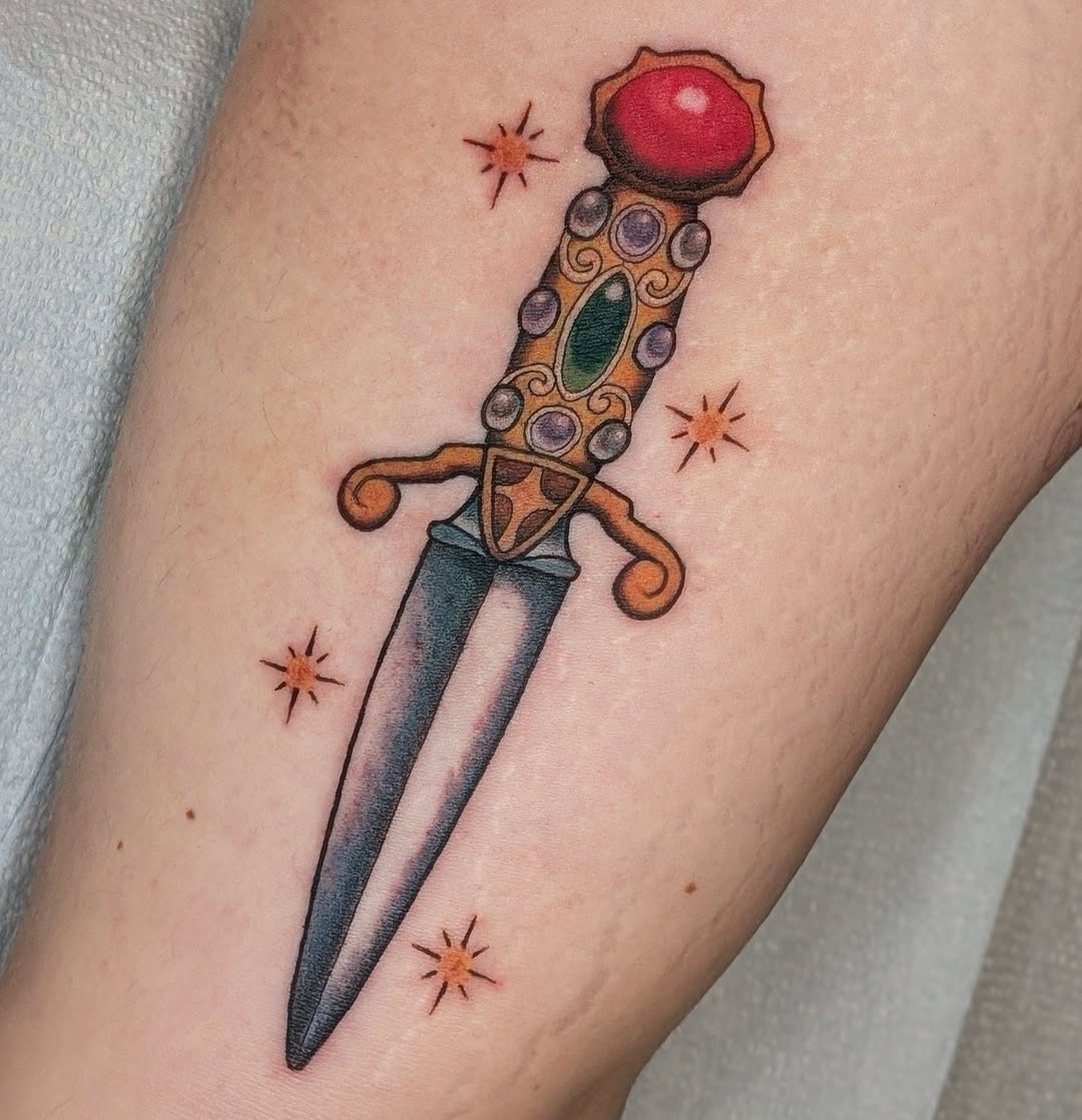 Tattoo by @casxket — american_traditional, illustrative