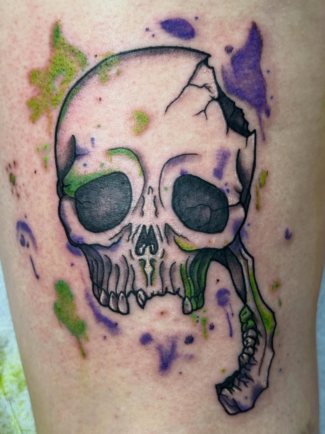 Tattoo by @jackieotats β illustrative, trash_polka