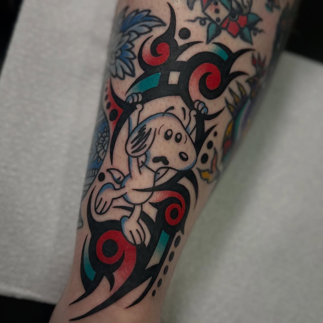 Tattoo by @wolfkieltattoos — illustrative, american_traditional