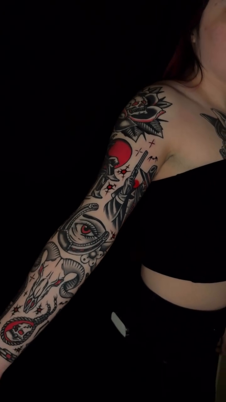 Tattoo by @maxradness — american_traditional