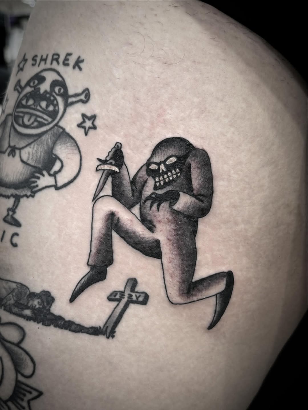 Tattoo by @seanmcmahon_tattoos — american_traditional, ignorant