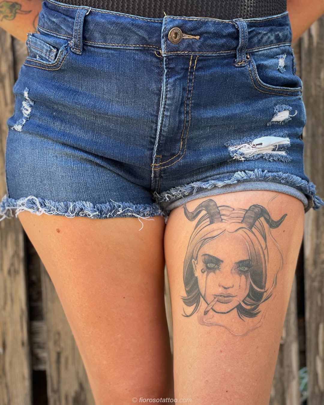 Tattoo by @fiorosotattoo — black_and_grey