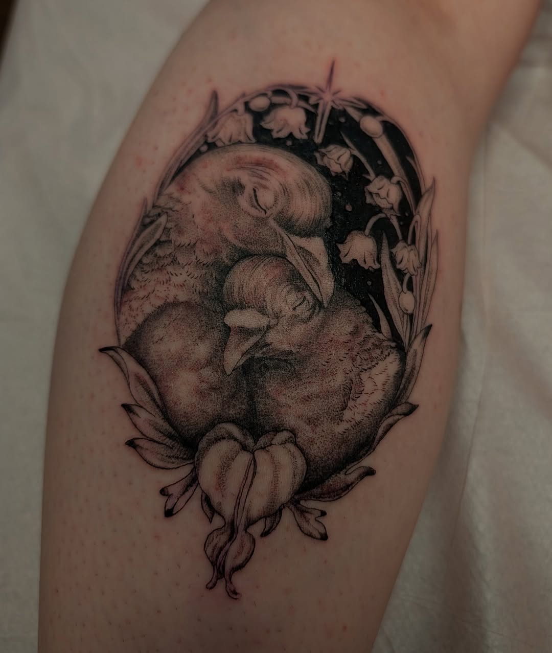 Tattoo by @sweetnothingsink — black_and_grey