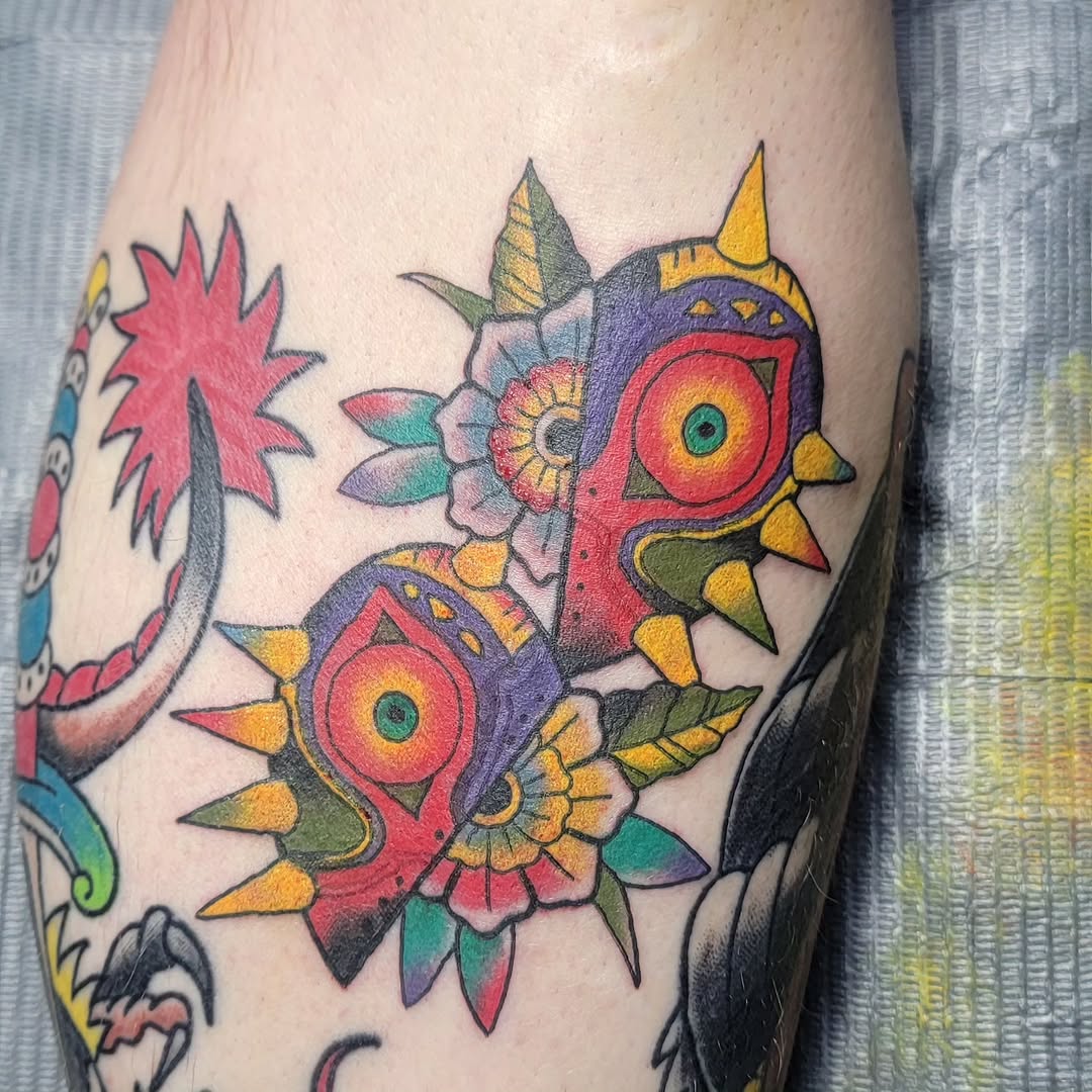 Tattoo by @painforsaletattooing_ — american_traditional, neo_traditional