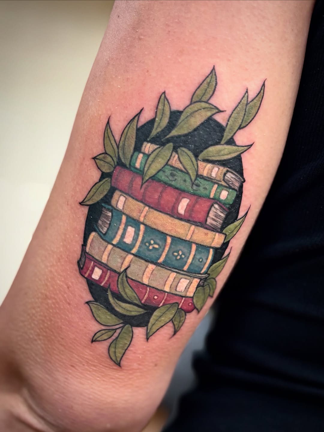 Tattoo by @chalmskinart — illustrative