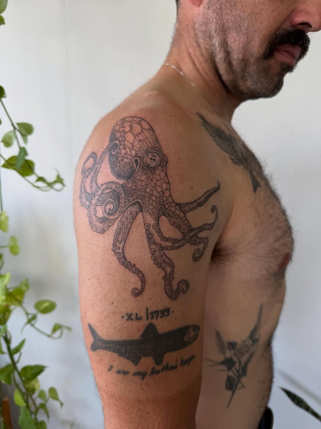 Tattoo by @misskwan — illustrative, black_and_grey