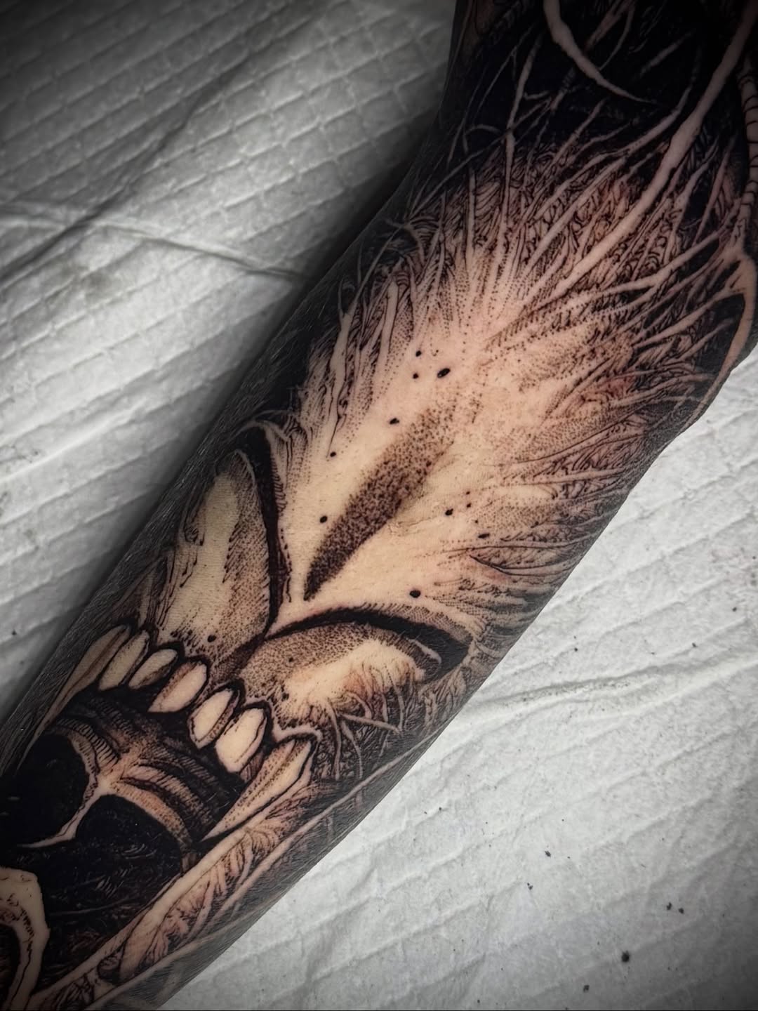 Tattoo by @sflpczk — realism, black_and_grey