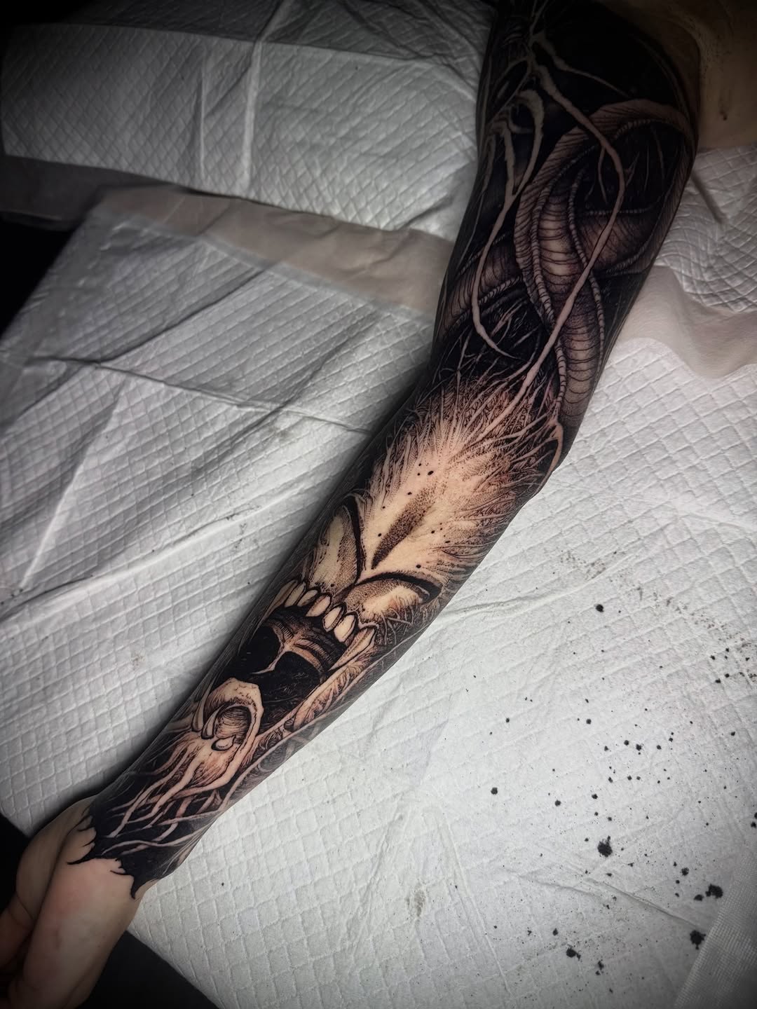 Tattoo by @sflpczk — realism, black_and_grey